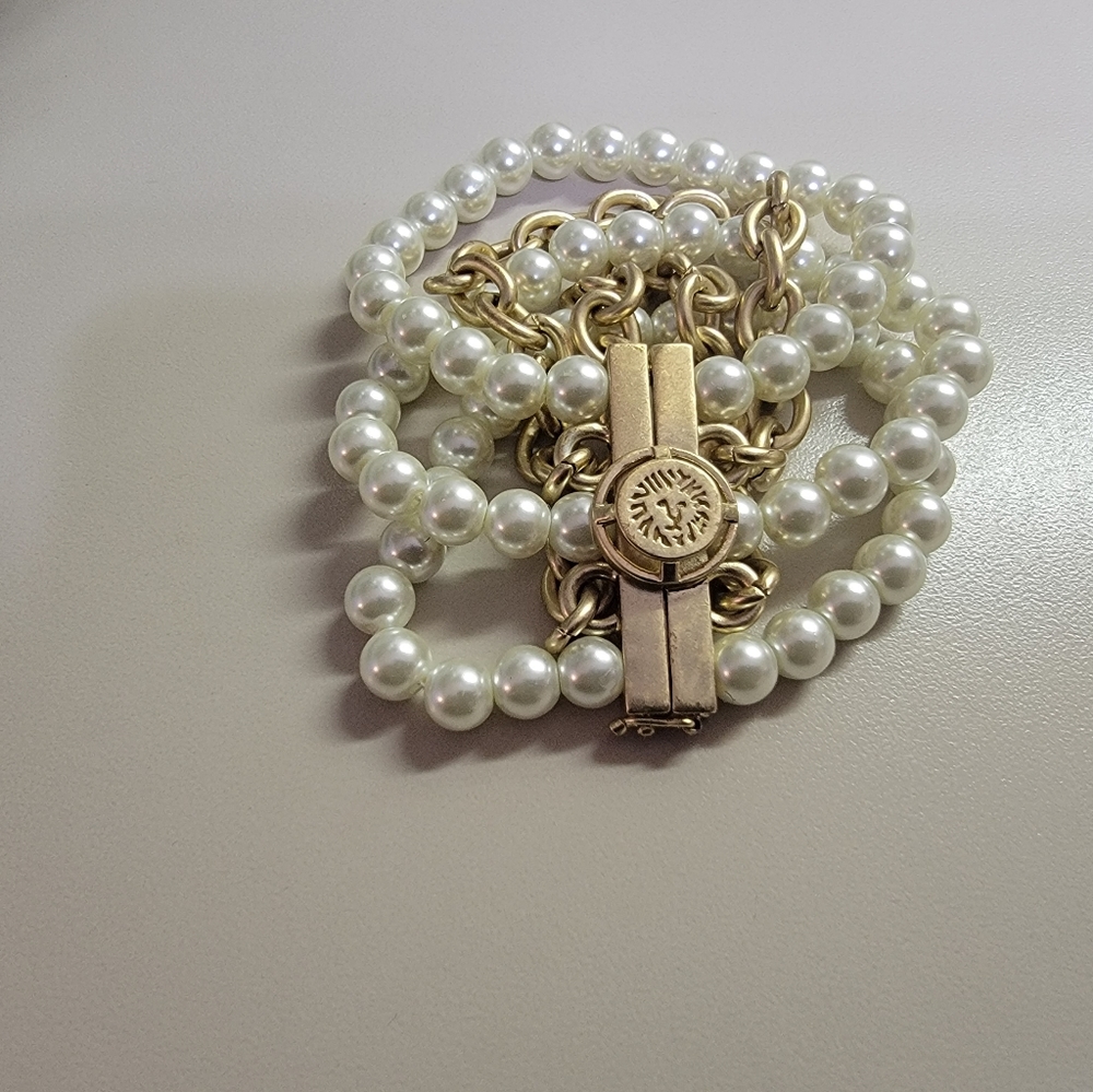 Annie klein pearl bracelet